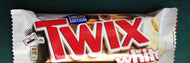 Twix με λευκή σοκολάτα