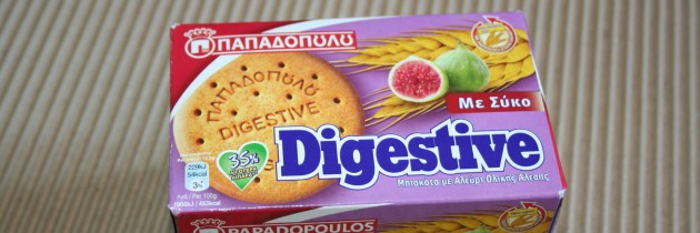 Μπισκότα Παπαδοπούλου Digestive με Σύκο