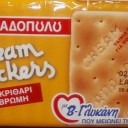 Cream Crackers Παπαδοπούλου με κριθάρι, βρώμη και β – γλυκάνη (νέο προϊόν)