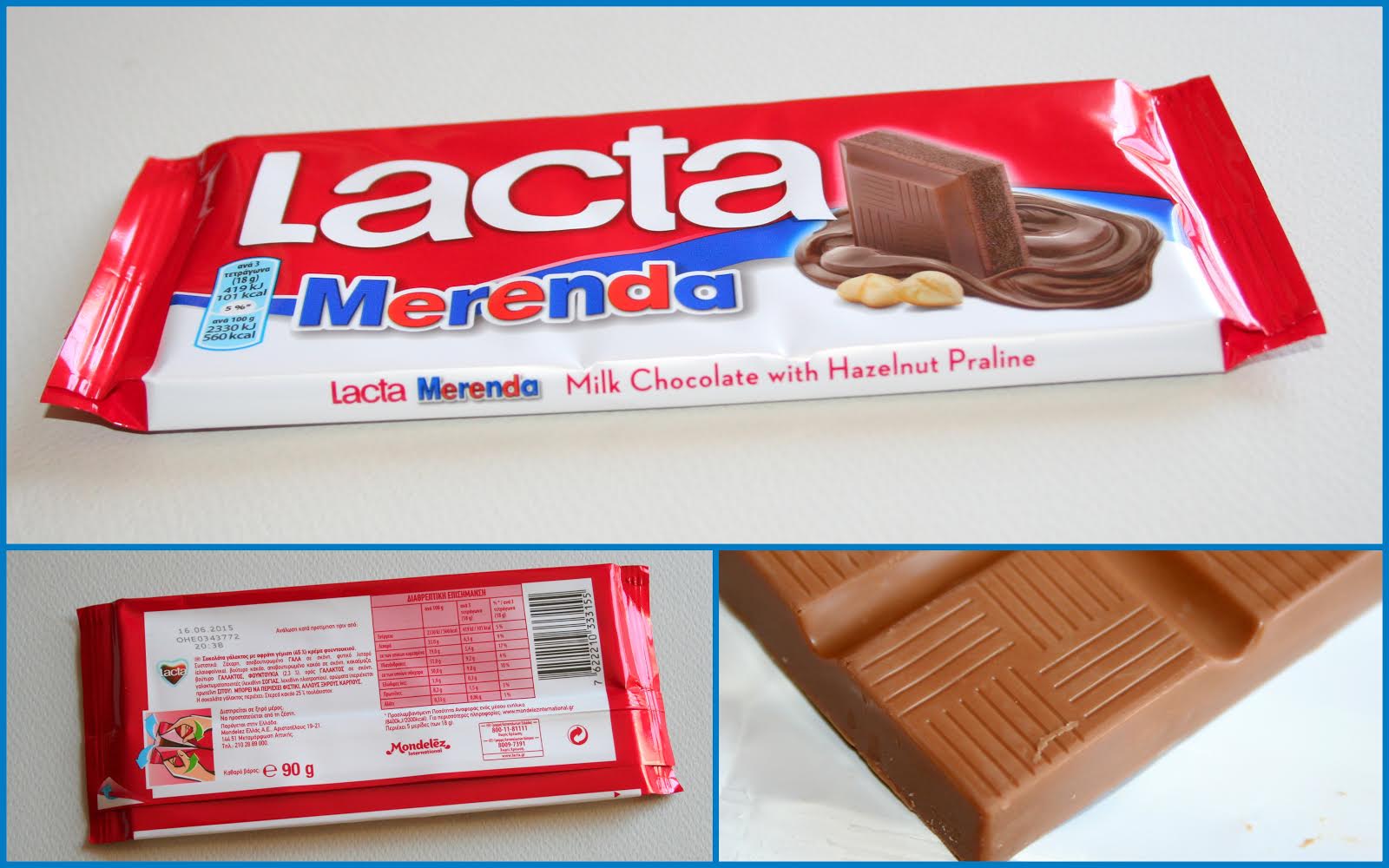 Σοκολάτα Lacta Merenda – Νέο προϊόν