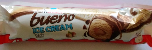 Μπάρα παγωτού Kinder Bueno (νέο προϊόν)